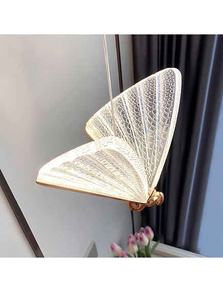 Toolight LAMPA WISZĄCA LED LHJ105-1CP Złota, 5 image