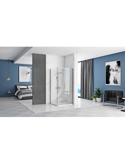 Rea Sanitary Kabina Prysznicowa Narożna Rapid Slide Chrom, изображение 2