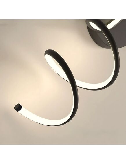 Toolight KINKIET ŚCIENNY LED LHJ061-W CZARNY, 5 image