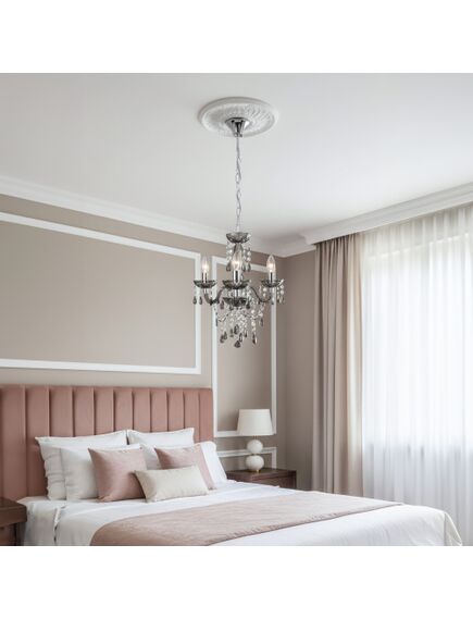 Toolight LAMPA SUFITOWA WISZĄCA EBT007-3CP GREY, 3 image