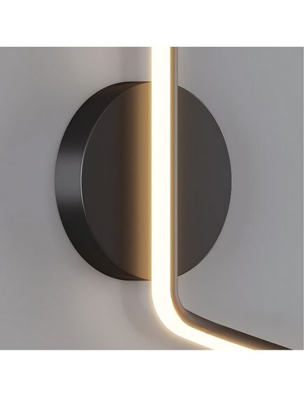 Toolight KINKIET ŚCIENNY LED LHJ061-W CZARNY, 4 image