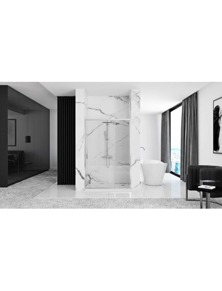 Rea Sanitary Drzwi Prysznicowe  Uchylne REA Rapid Swing Chrom 120, 4 image