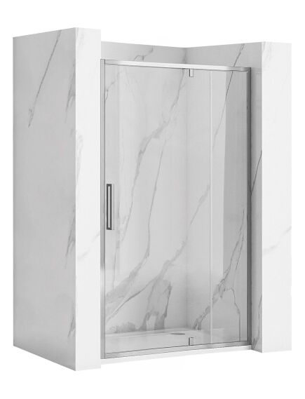 Rea Sanitary Drzwi Prysznicowe  Uchylne REA Rapid Swing Chrom 120