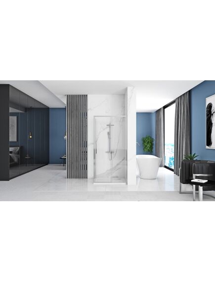 Rea Sanitary Kabina Prysznicowa Narożna Rapid Slide Chrom, изображение 3