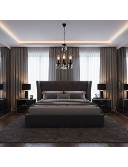 Toolight LAMPA SUFITOWA WISZĄCA EBT013-3CP CZARNA, изображение 2