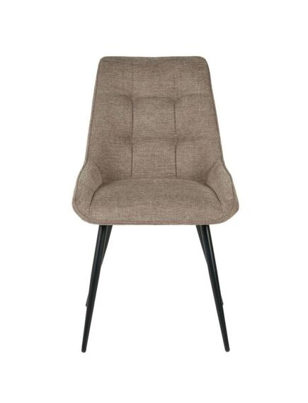 Krēsls GENT Light Brown Burlap Chair, 3 image
