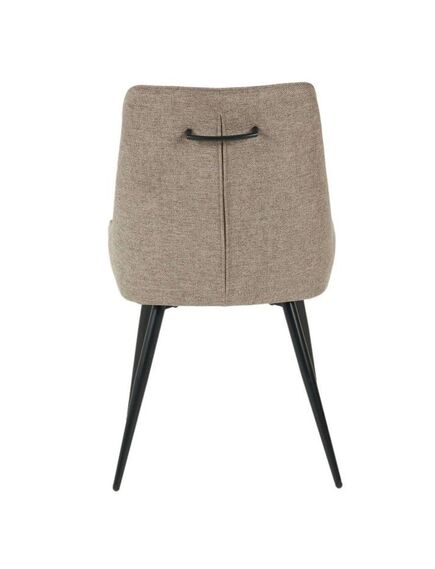 Krēsls GENT Light Brown Burlap Chair, 5 image