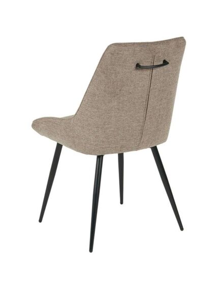 Krēsls GENT Light Brown Burlap Chair, 6 image