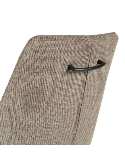 Krēsls GENT Light Brown Burlap Chair, 2 image