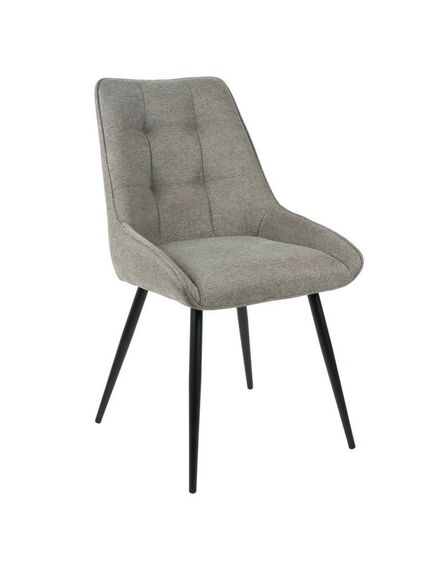 Krēsls GENT Light Grey Burlap Chair