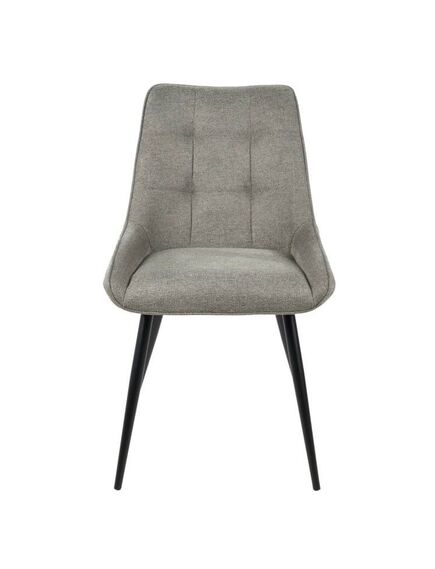Krēsls GENT Light Grey Burlap Chair, 2 image