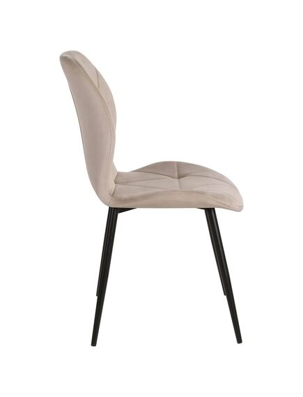 Krēsls KEN Taupe Velvet Chair, 3 image