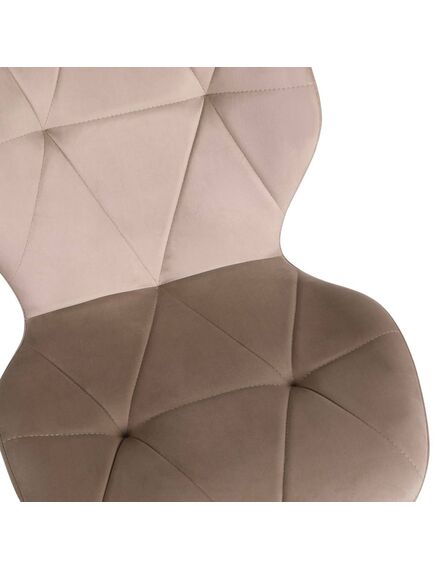Krēsls KEN Taupe Velvet Chair, 5 image