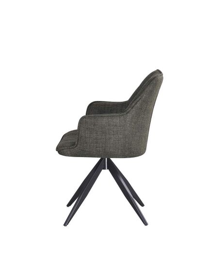 Krēsls REX Green Burlap Chair