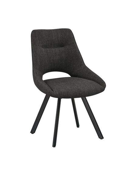 Krēsls TAO Dark Grey Burlap Chair, 2 image