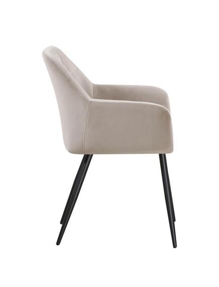 Krēsls UGO Light Brown Velvet Chair