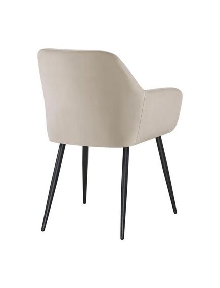 Krēsls UGO Light Brown Velvet Chair, 2 image