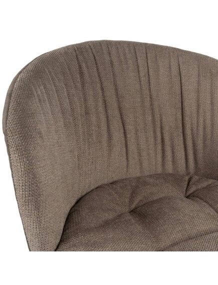 Krēsls YUG Dark Brown Burlap Chair