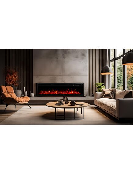 Электрокамин AFLAMO Royal PRO 100 настенный / встраиваемый, изображение 3