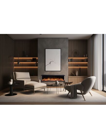 Elektriskais kamins AFLAMO Unique 180 NH Sienas / Iebūvējamais, 3 image