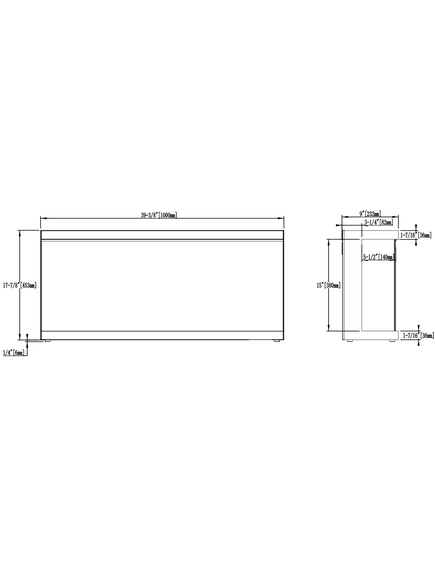 Elektriskais kamins AFLAMO Unique 100 NH Sienas / Iebūvējamais, 12 image