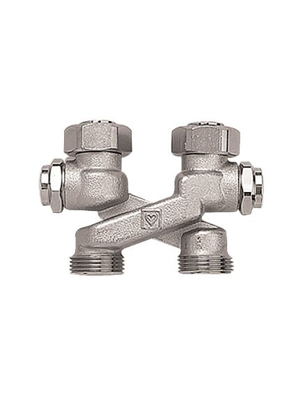 Herz dubultbloks taisnais ¾’i x ¾’ eirokonuss (jauktais) noslēdzams