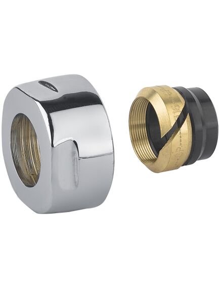 Carlo Poletti adapters kapara caurulei 15mm, 3/4`, hroms