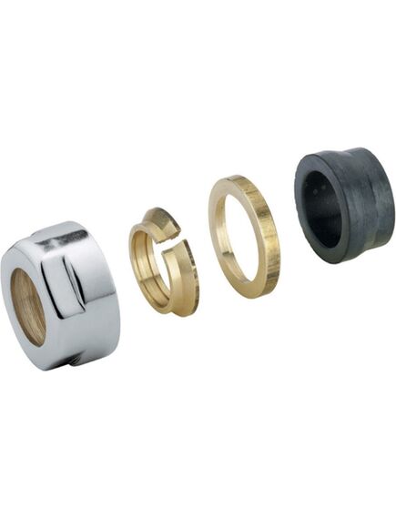Carlo Poletti adapters kapara caurulei 10mm, 24-19, hroms