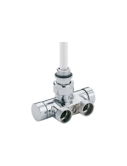 Carlo Poletti radiatora monobloks "ONE" 1/2` x 24-19, 90°, hromēts