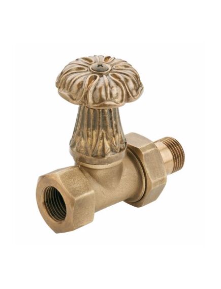 Carlo Poletti Rad. ventilis Artistic 1/2` ia, taisns, bronza