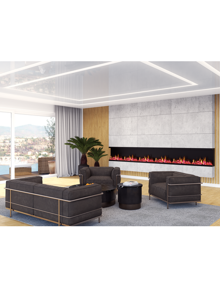 Elektriskais kamins AFLAMO LED 60 NH Iebūvējamais, 2 image