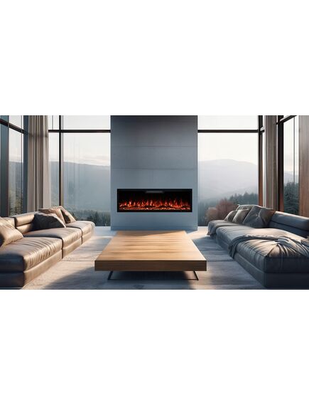 Elektriskais kamins AFLAMO Elite 107 Sienas / Iebūvējamais, 2 image