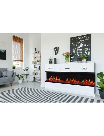 Elektriskais kamins AFLAMO LED 60 NH Iebūvējamais, 3 image