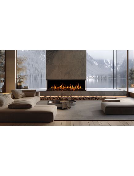 Elektriskais kamins AFLAMO Gold 74 Iebūvējamais, 2 image