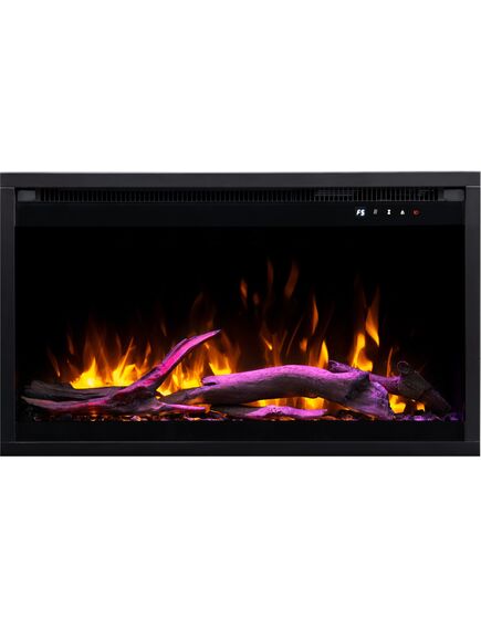 Elektriskais kamins AFLAMO 3D 60x60 Iebūvējamais, 6 image