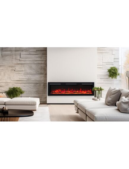 Elektriskais kamins AFLAMO Majestic PRO 183 Sienas / Iebūvējamais, 3 image