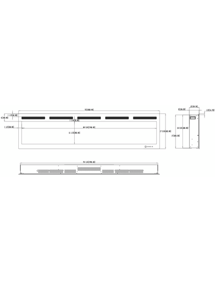 Elektriskais kamins AFLAMO Majestic PRO 183 Sienas / Iebūvējamais, 12 image