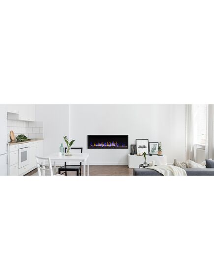 Elektriskais kamins AFLAMO Pride S127 Sienas / Iebūvējamais, 5 image