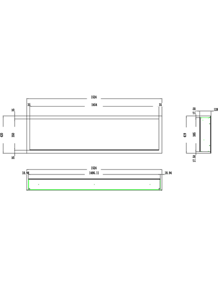 Elektriskais kamins AFLAMO Pride S153 Sienas / Iebūvējamais, 14 image