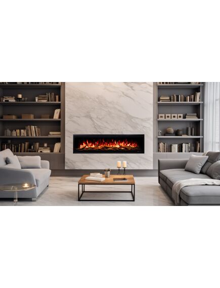 Elektriskais kamins AFLAMO Royal 3D 140 Iebūvējamais, 2 image
