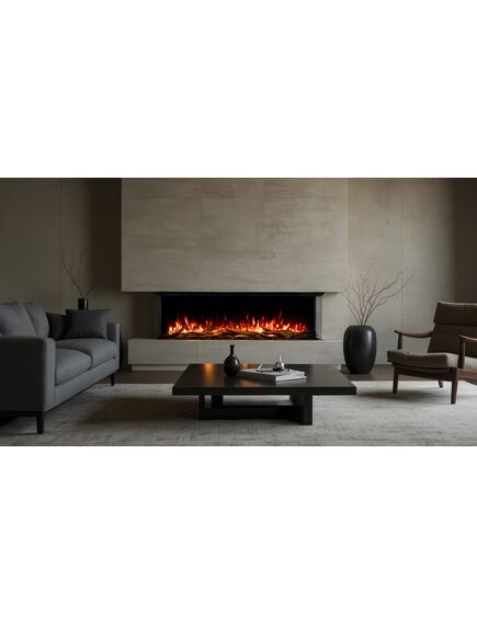 Elektriskais kamins AFLAMO Superb 3D 120 Iebūvējamais, 2 image