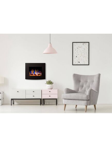 Elektriskais kamins AFLAMO Malibu 36 Sienas, 4 image