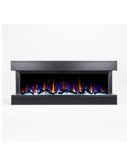 Elektriskais kamins AFLAMO Modena  Black Sienas, 4 image