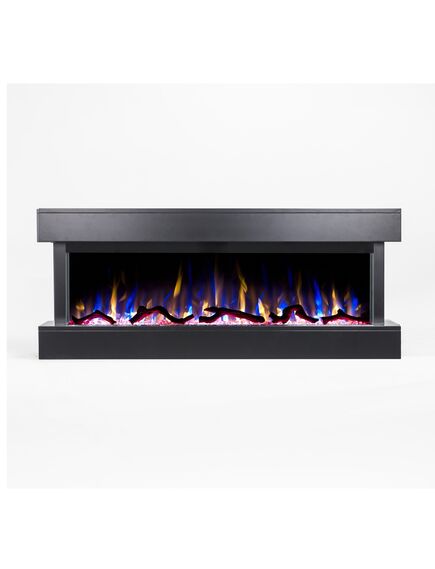 Elektriskais kamins AFLAMO Modena  Black Sienas, 3 image