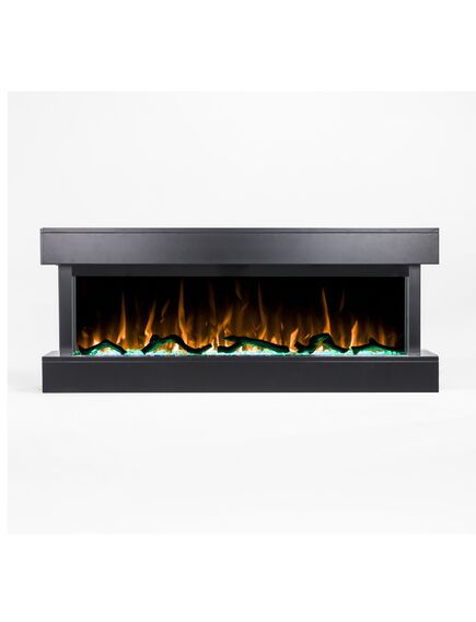 Elektriskais kamins AFLAMO Modena  Black Sienas, 2 image