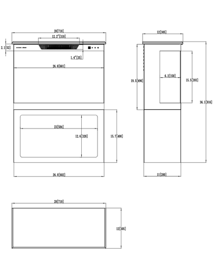 Электрокамин AFLAMO Tower 3D-71 + Stand Отдельно стоящий, изображение 10