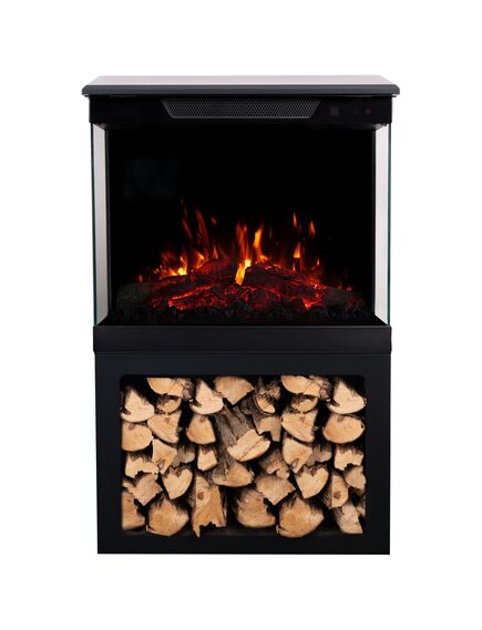 Электрокамин AFLAMO Tower 3D-61 + Stand Отдельно стоящий