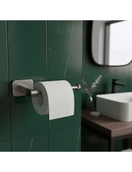 Rea Sanitary Uchwyt na papier toaletowy 5909 Nico Nikiel Szczotkowany, 5 image