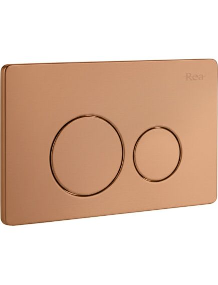 Rea Sanitary Stelaż zestaw podtynkowy K011A-Q do mis WC z przyciskiem I Miedź Szczotkowana, 4 image