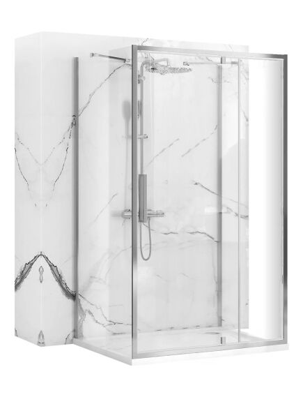Rea Sanitary Kabina Prysznicowa Przyścienna Rea Rapid Swing Chrom, изображение 2